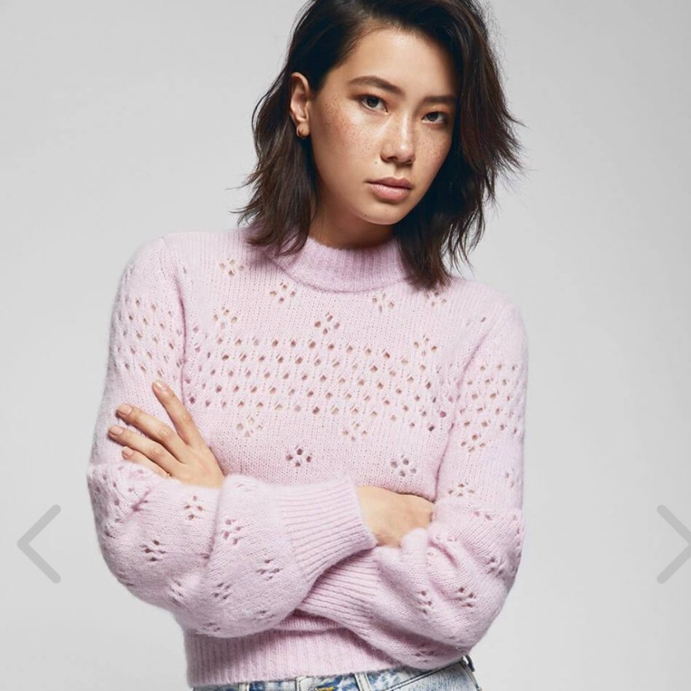 Anine Bing Candice Sweater - Pink